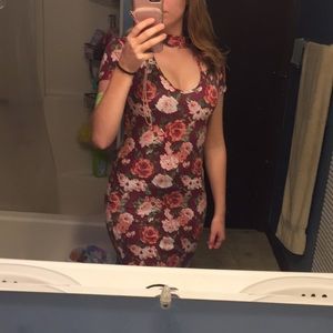 Very sexy flower dress